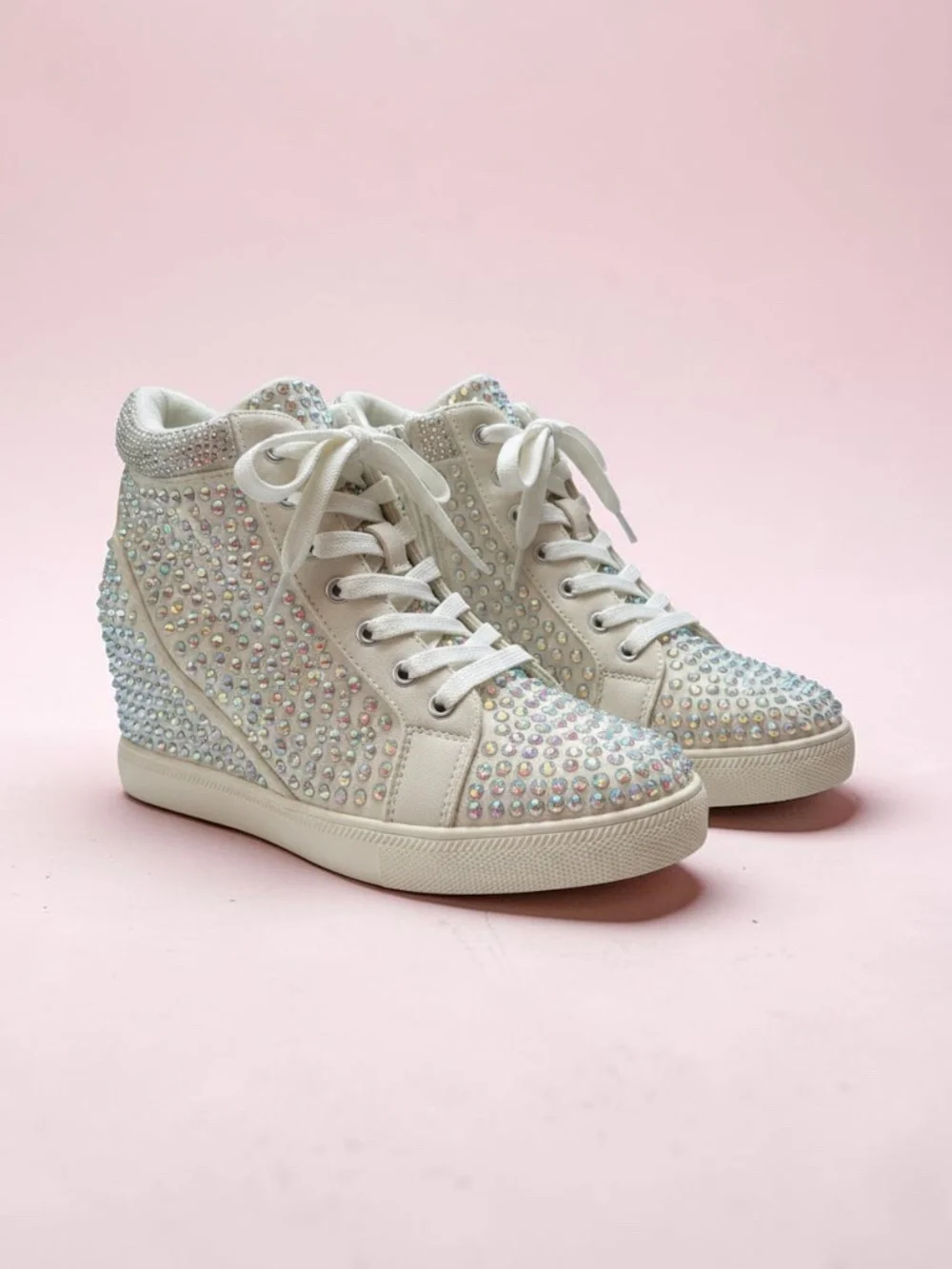 I.N.C Women's Rhinestone Wedge Sneakers